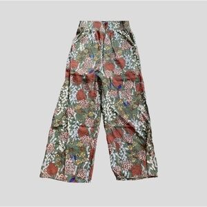 ROOLEE Floral Relaxed Fit Wide Leg Pants
